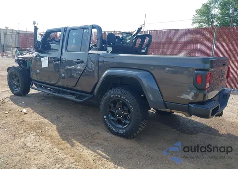 2023 Jeep Gladiator Willys 4X4 z USA, uszkodzony, nr VIN 1C6HJTAG7PL567710